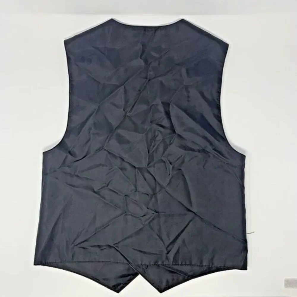 Van Heusen Black & Gray Vest 3 Button Front Boys‎ Shirt Size 12